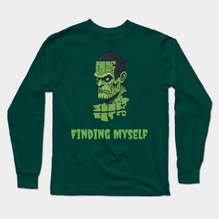 frankenstein finding myself Halloween Long Sleeve T-Shirt